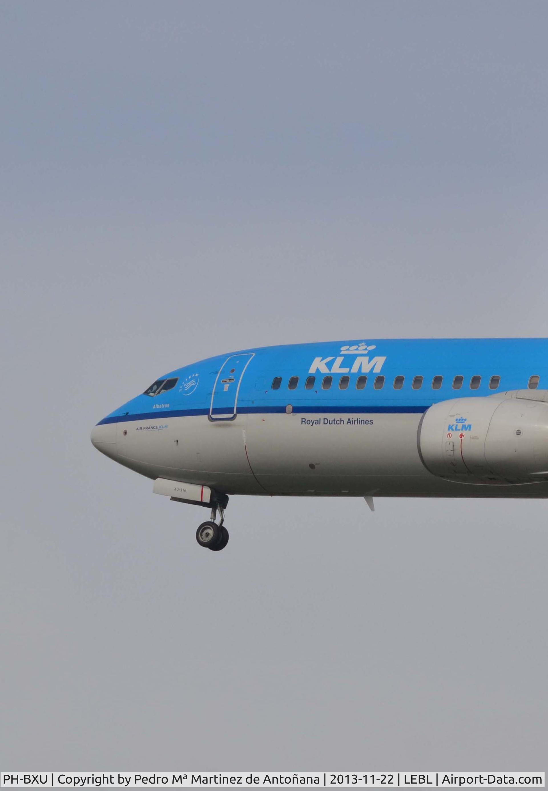 PH-BXU, 2006 Boeing 737-8BK C/N 33028, Aeropuerto El Prat Barcelona