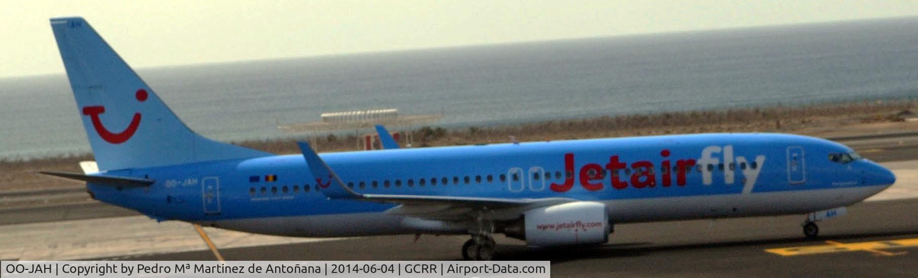 OO-JAH, 2011 Boeing 737-8K5 C/N 37260, Aeropuerto Guacimeta - Lanzarote