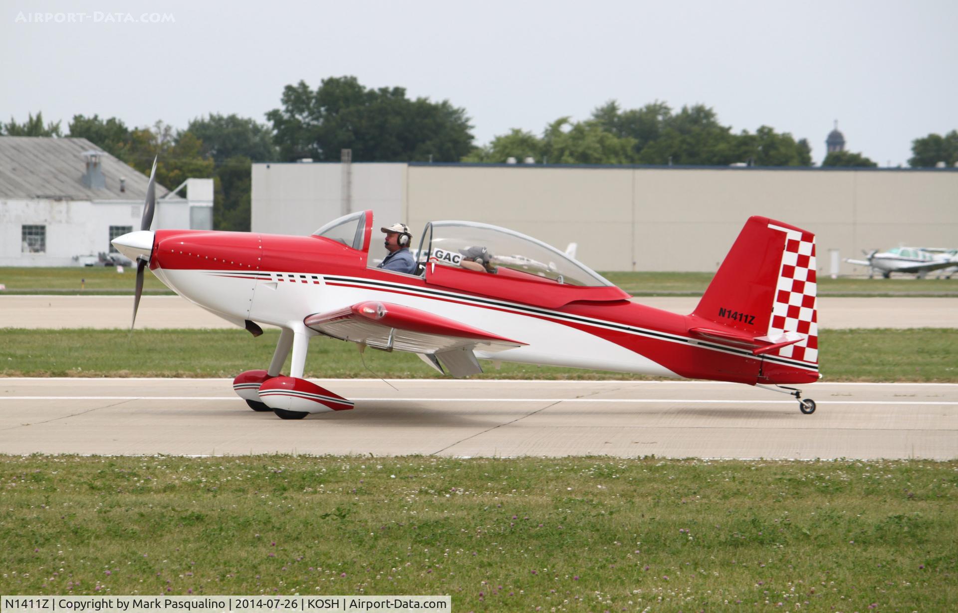 N1411Z, Vans RV-8 C/N 81680, Vans RV-8