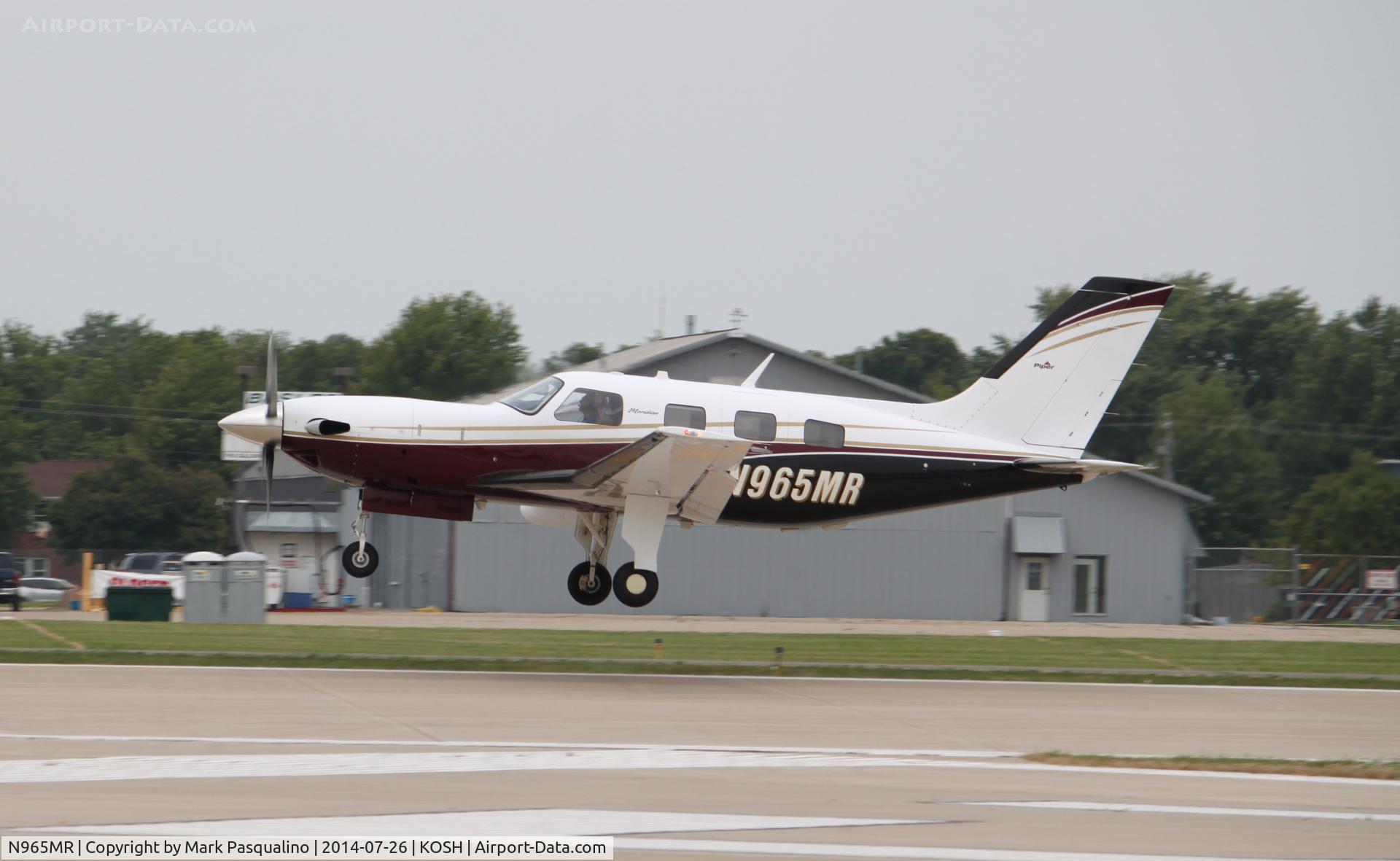N965MR, 2011 Piper PA-46-500TP C/N 4697453, Piper PA-46-500TP