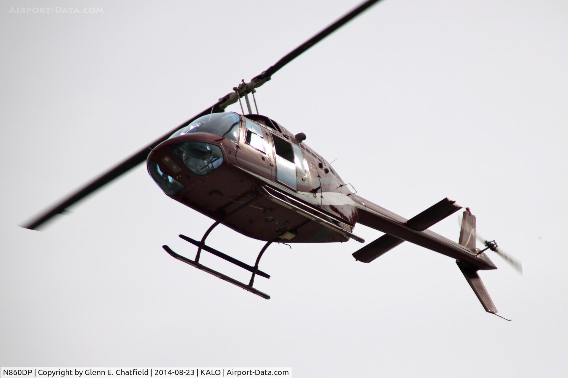 N860DP, Bell 206B C/N 1716, At the Air Show