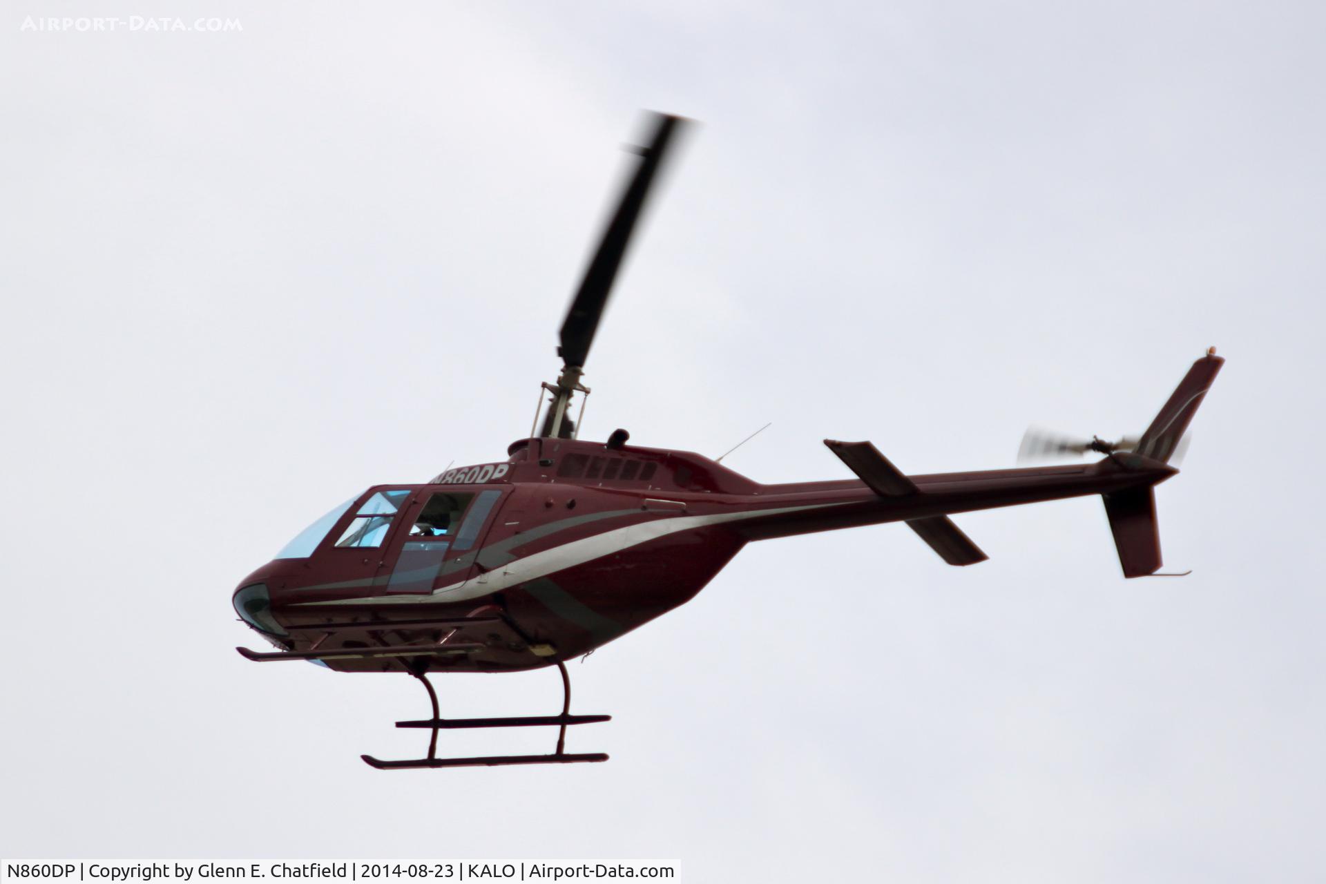 N860DP, Bell 206B C/N 1716, At the Air Show