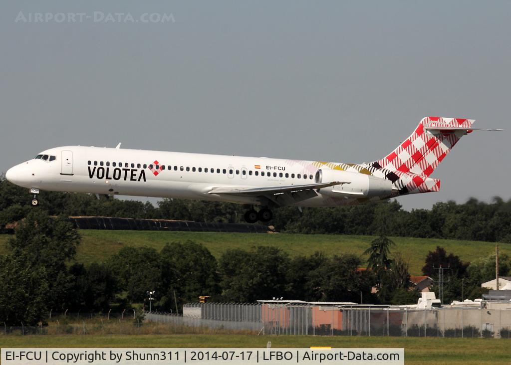 EI-FCU, 2005 Boeing 717-2BL C/N 55190, Landing rwy 14R