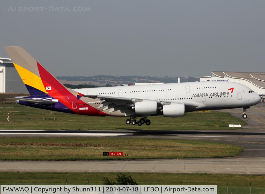 F-WWAQ, 2013 Airbus A380-841 C/N 155, C/n 0155 - To be HL7626