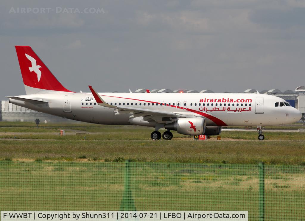 F-WWBT, 2014 Airbus A320-214 C/N 6176, C/n 6176 - To be A6-AOA