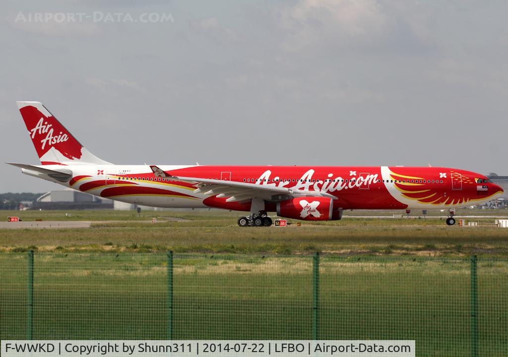 F-WWKD, 2014 Airbus A330-343 C/N 1549, C/n 1549 - To be 9M-XXT in special Xcintillating PhoeniX c/s