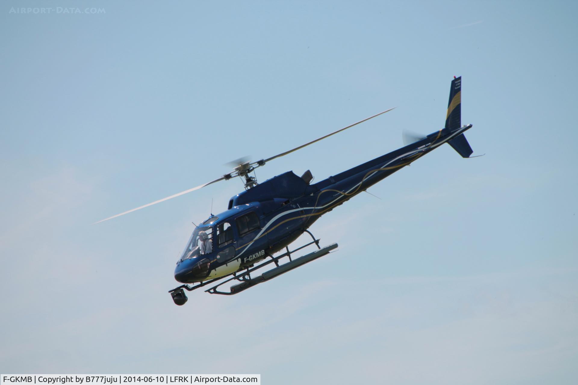 F-GKMB, Aerospatiale AS-350B-2 Ecureuil C/N 2304, with new peint and nose camera