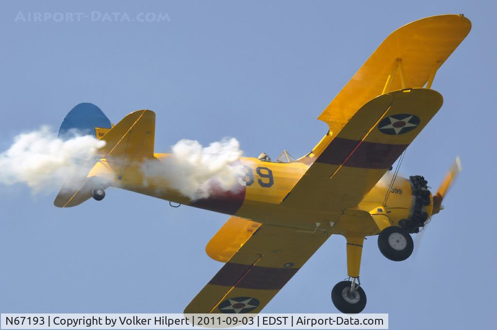 N67193, 1942 Boeing E75 (N2S-5) C/N 75-8116, at Hahnweide