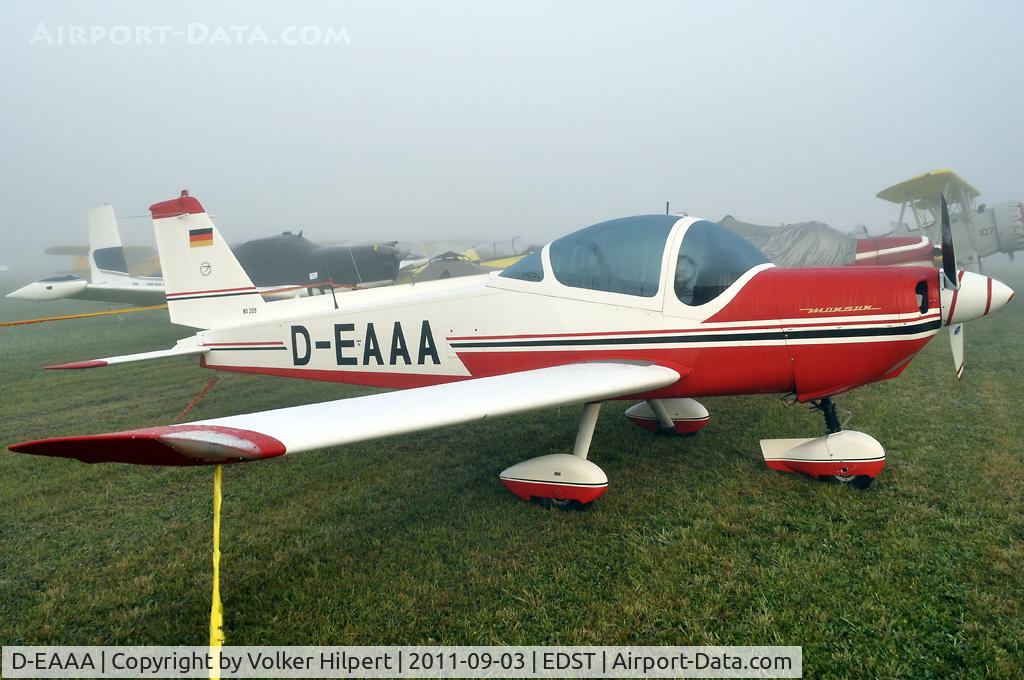 D-EAAA, 1971 Bolkow Bo-209 Monsun 150F C/N 161, at Hahnweide