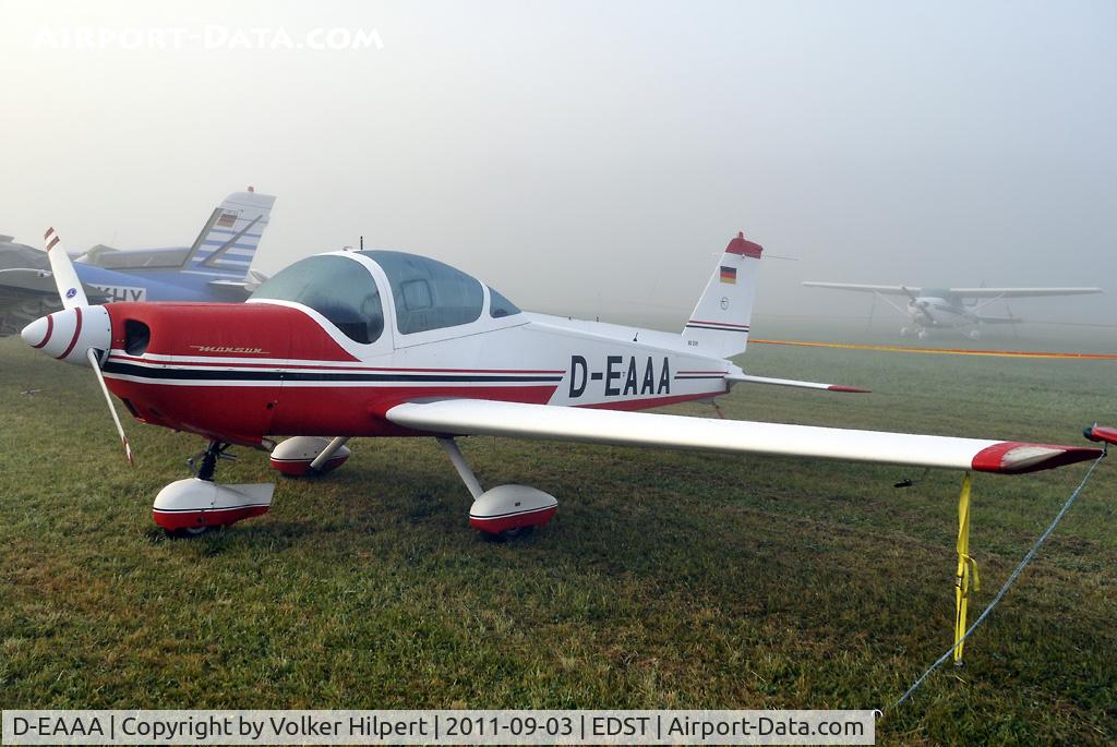 D-EAAA, 1971 Bolkow Bo-209 Monsun 150F C/N 161, at Hahnweide