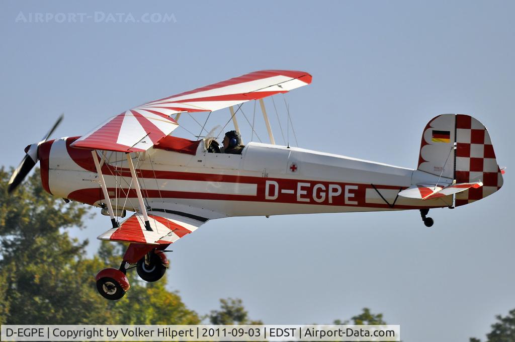 D-EGPE, 1954 CASA 1-131E Jungmann C/N 2092, at Hahnweide