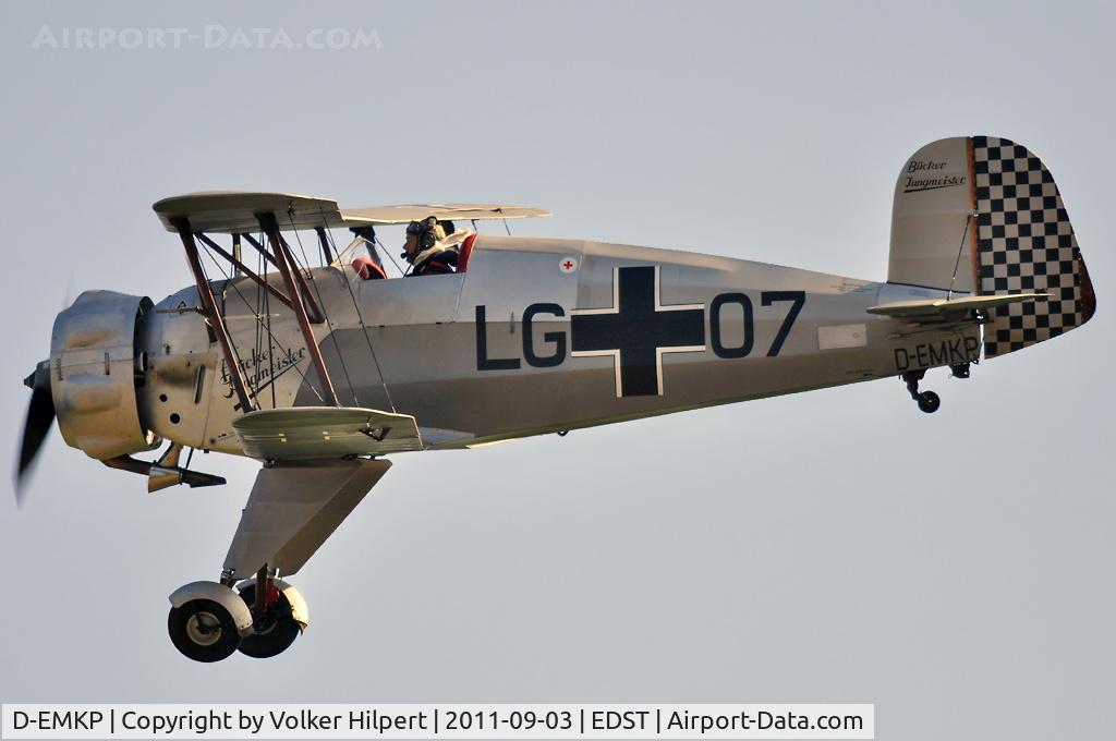 D-EMKP, 1940 Doflug Bu-133C Jungmeister C/N 28, at Hahnweide