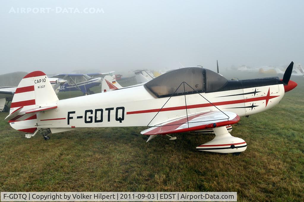 F-GDTQ, Mudry CAP-10B C/N 227, at Hahnweide