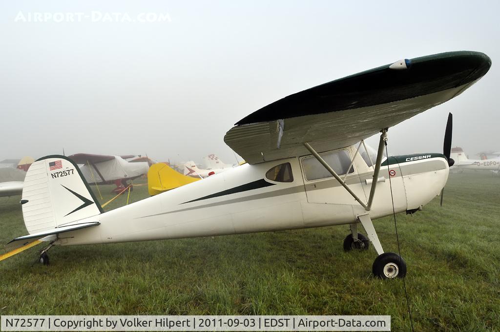 N72577, 1946 Cessna 140 C/N 9747, at Hahnweide
