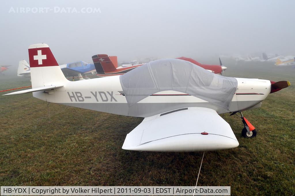 HB-YDX, 1992 Braendli BX-2 Cherry C/N 057, at Hahnweide
