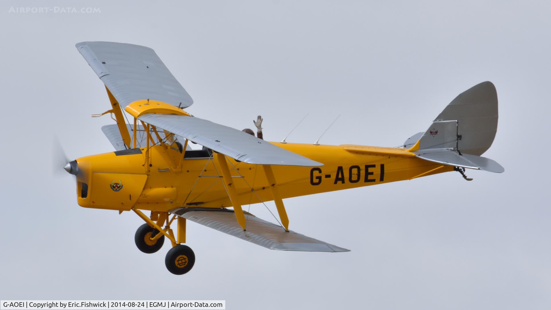G-AOEI, 1939 De Havilland DH-82A Tiger Moth II C/N 82196/N6946, 41. G-AOEI at a superb Little Gransden Air & Car Show, Aug. 2014.