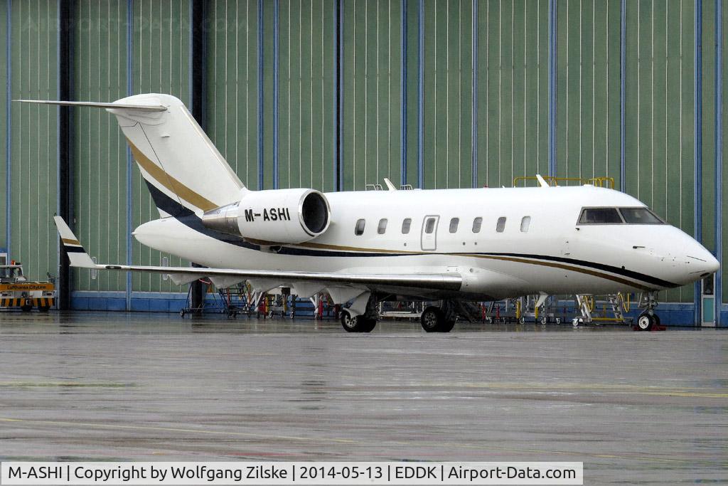M-ASHI, 2008 Bombardier Challenger 605 (CL-600-2B16) C/N 5765, visitor