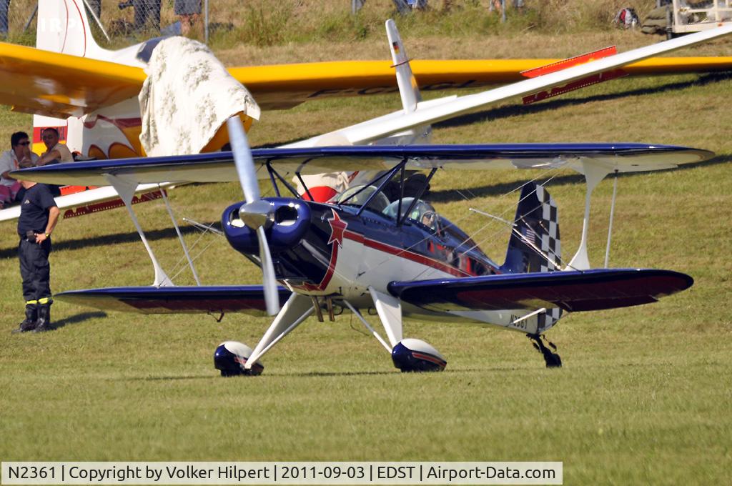 N2361, 1971 Stolp SA-300 Starduster Too C/N MRD, at Hahnweide