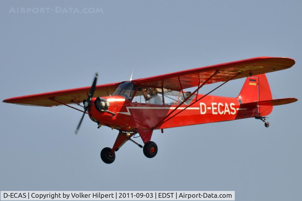 D-ECAS, 1944 Piper J-3 Cub Cub C/N 12989, at Hahnweide