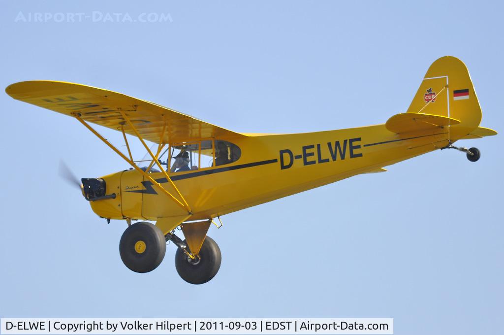 D-ELWE, 1945 Piper J-3C-65 Cub Cub C/N 15081, at Hahnweide