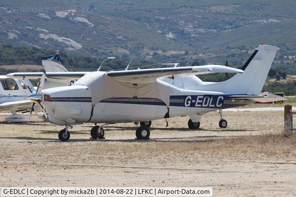 G-EDLC, 1980 Cessna P210N Pressurised Centurion C/N P210-00608, Parked. Ex D-EDLC
