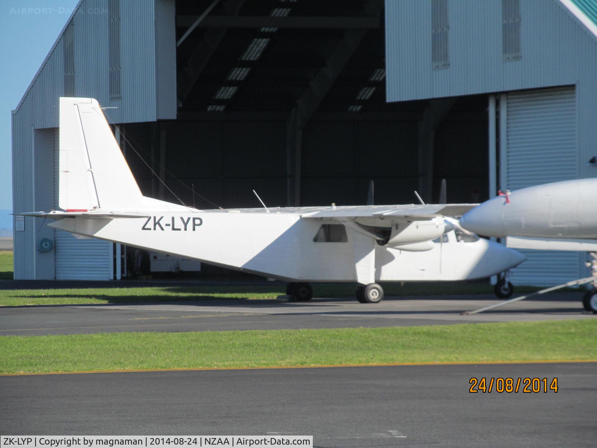 ZK-LYP, 1977 Britten-Norman BN-2A-27 Islander C/N 821, Back from Tonga at AKL