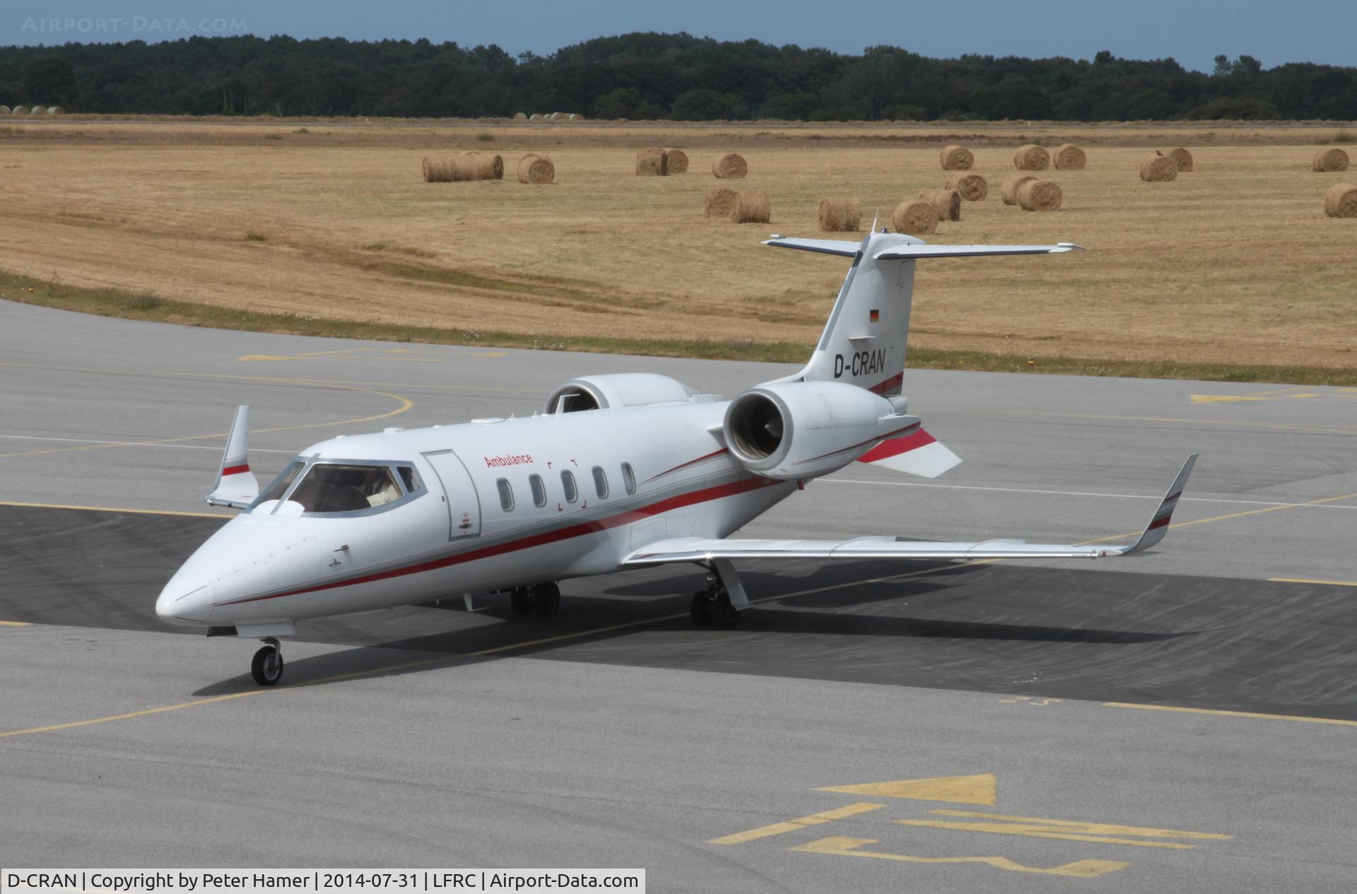 D-CRAN, 1993 Learjet 60 C/N 60-019, Maupertus