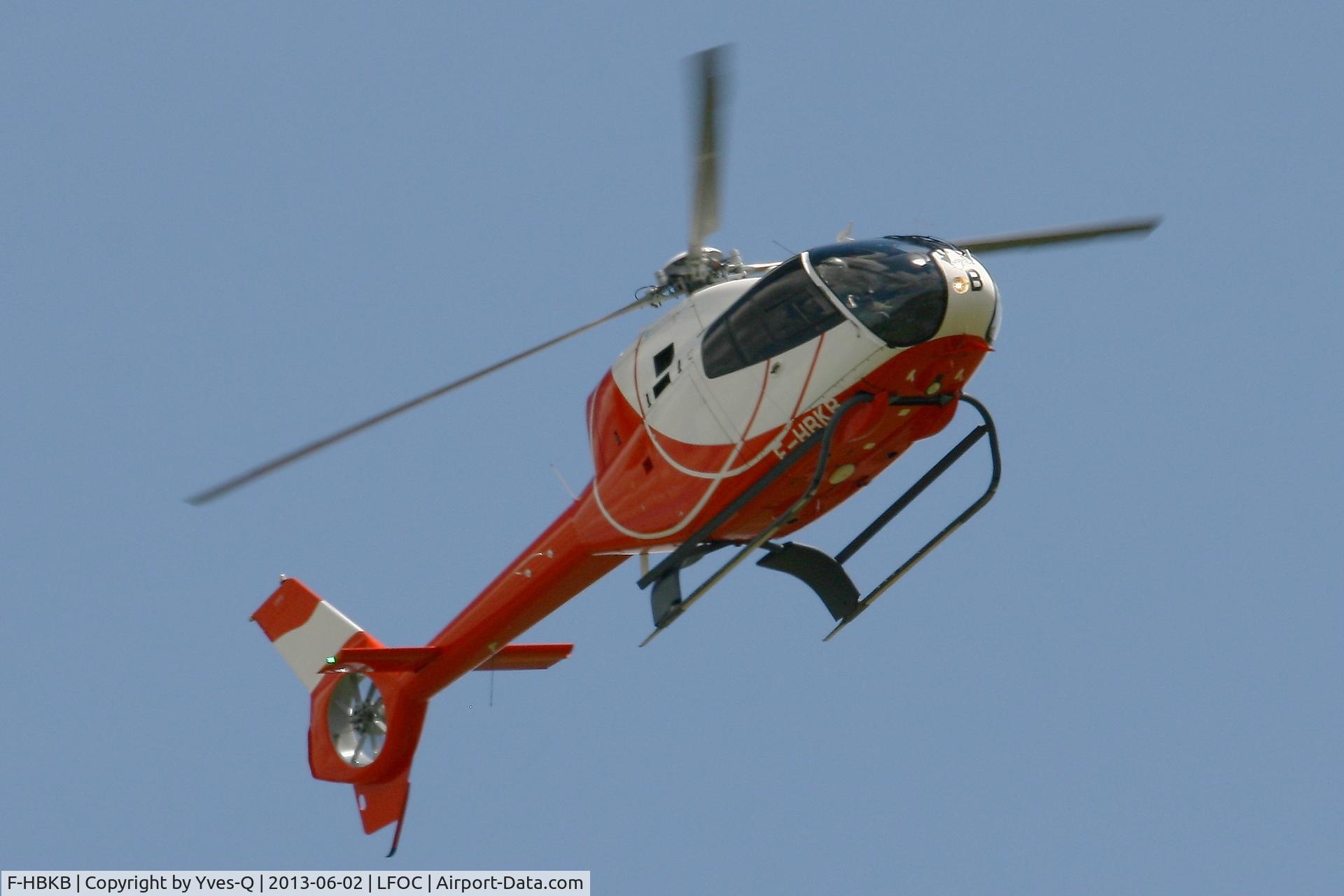 F-HBKB, 2008 Eurocopter EC-120B Colibri NHE C/N 1573, Eurocopter EC 120B Colibri NHE, Châteaudun Air Base 279 (LFOC) Open day 2013