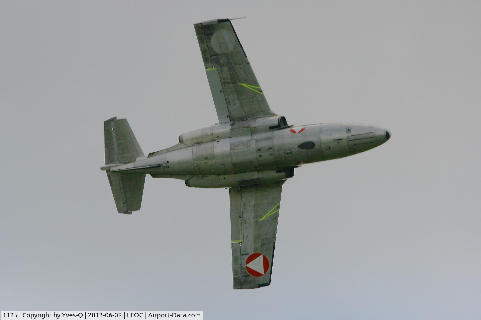 1125, Saab 105OE C/N 105425, Austrian Air Force Saab 105OE, Solo display, Châteaudun Air Base 279 (LFOC) Open day 2013