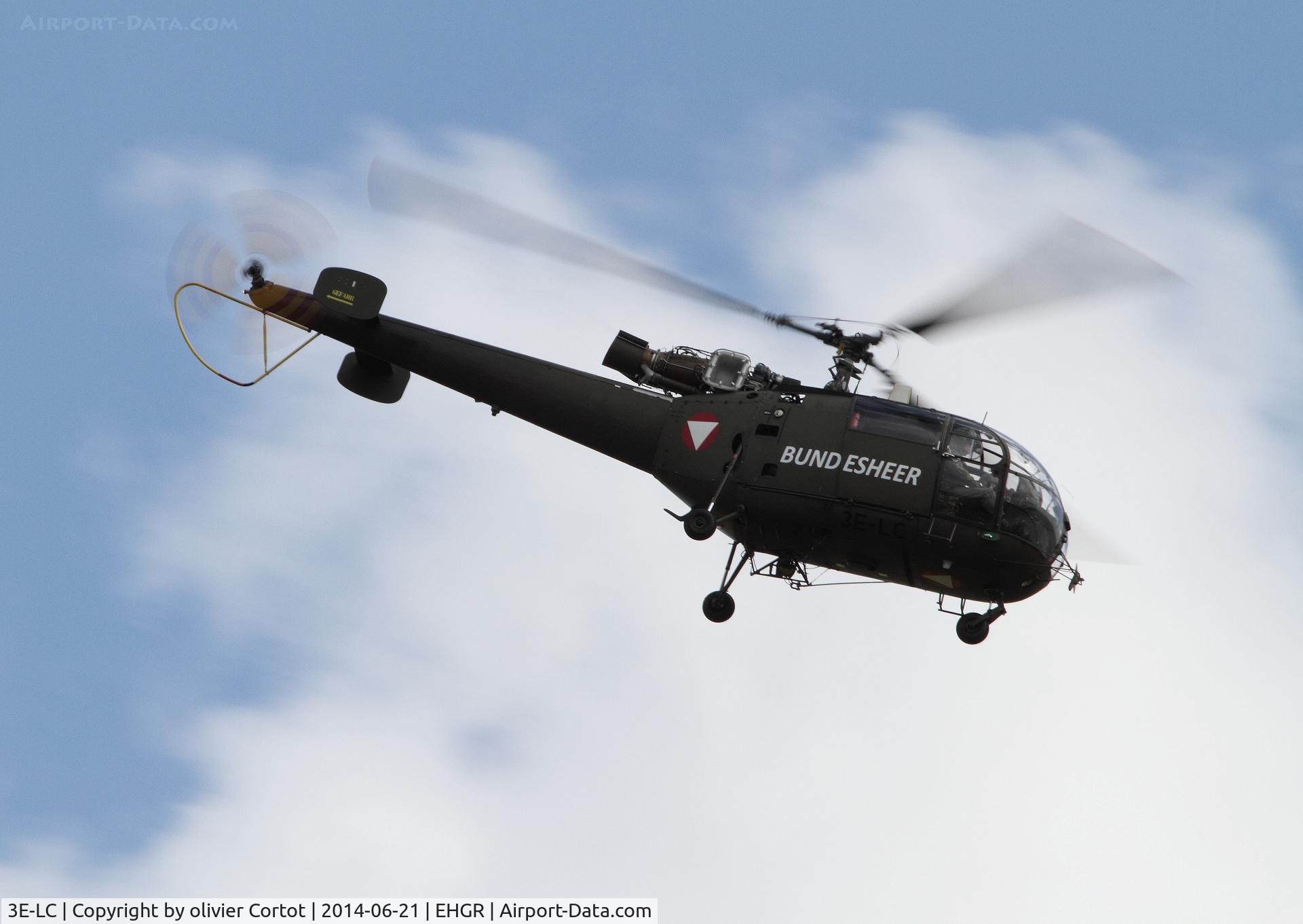 3E-LC, Sud SE-3160 Alouette III C/N 1047, Alouette III demo, Gilze Rijen airshow