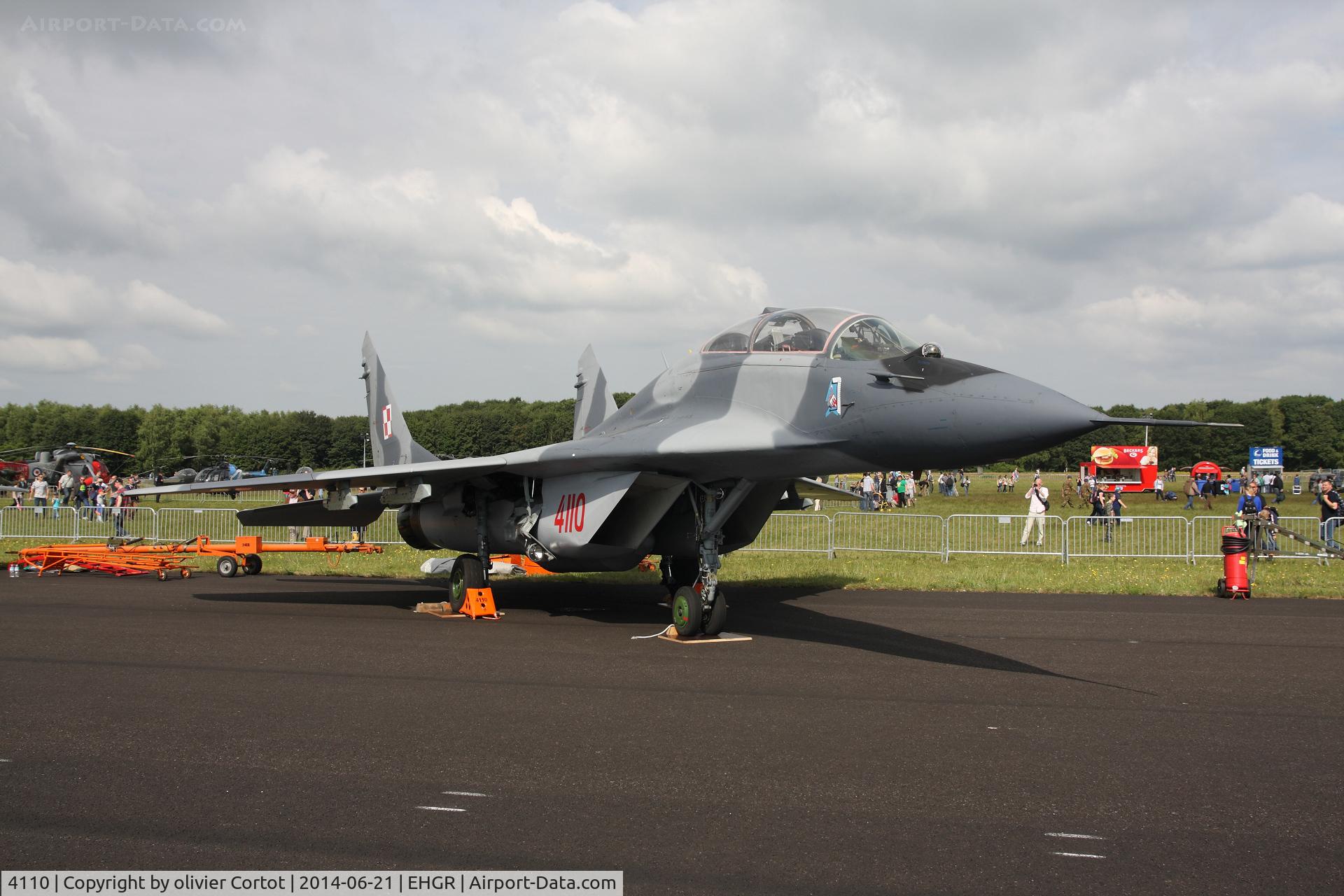 4110, Mikoyan-Gurevich MiG-29GT C/N N50903006448, Gilze Rijen airshow