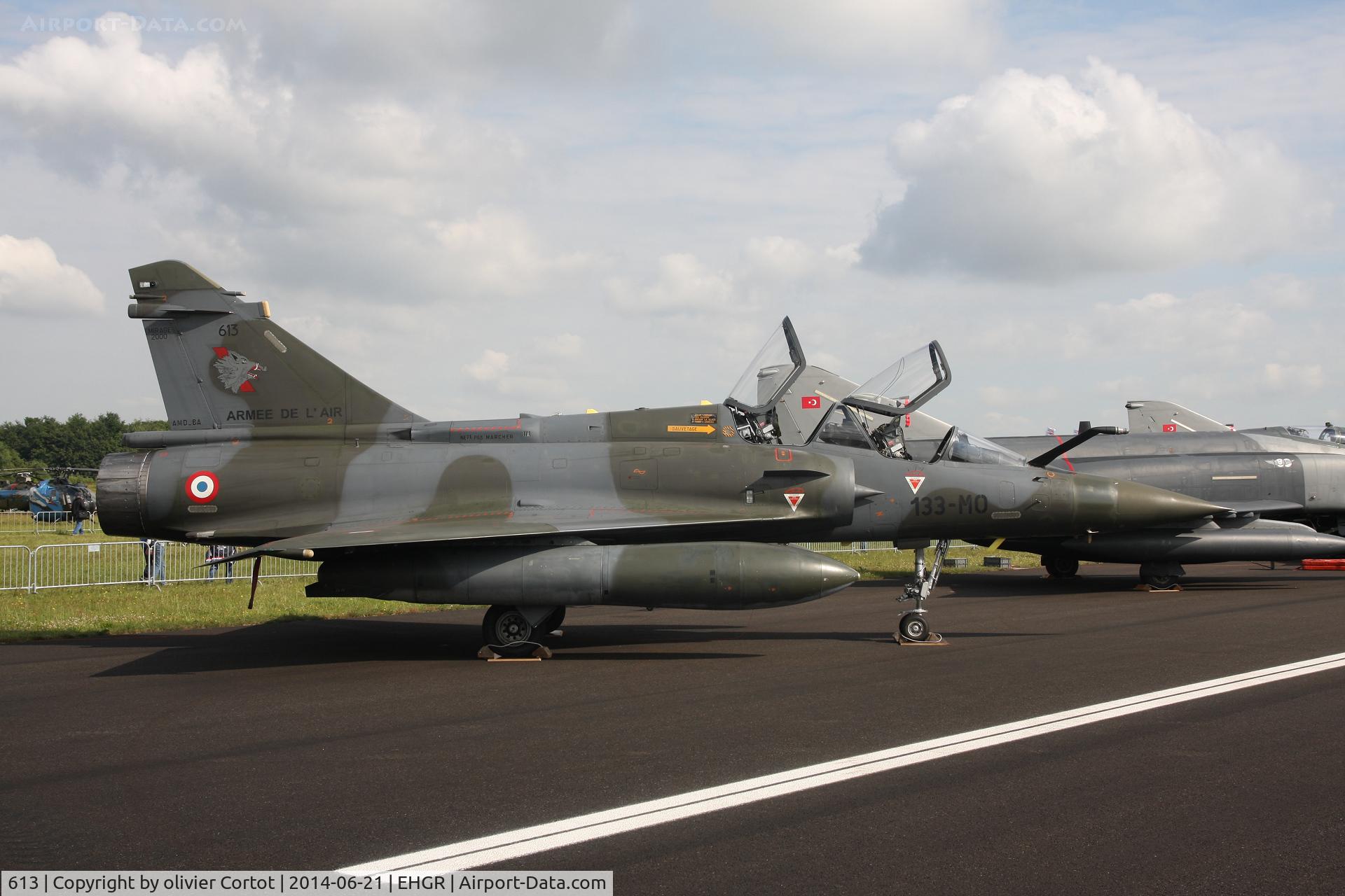 613, Dassault Mirage 2000D C/N 410, Gilze Rijen airshow