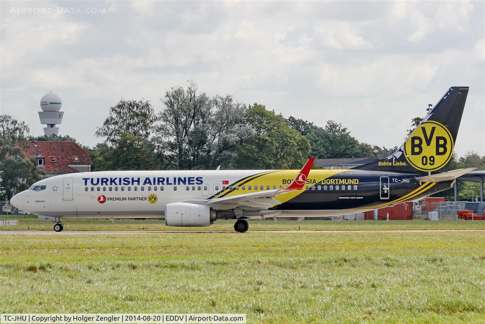 TC-JHU, 2013 Boeing 737-8F2 C/N 42002, IST shuttle on taxi to rwy 27R.....