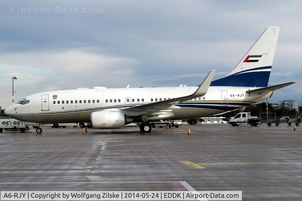 A6-RJY, 1999 Boeing 737-7Z5 BBJ C/N 29857, visitor
