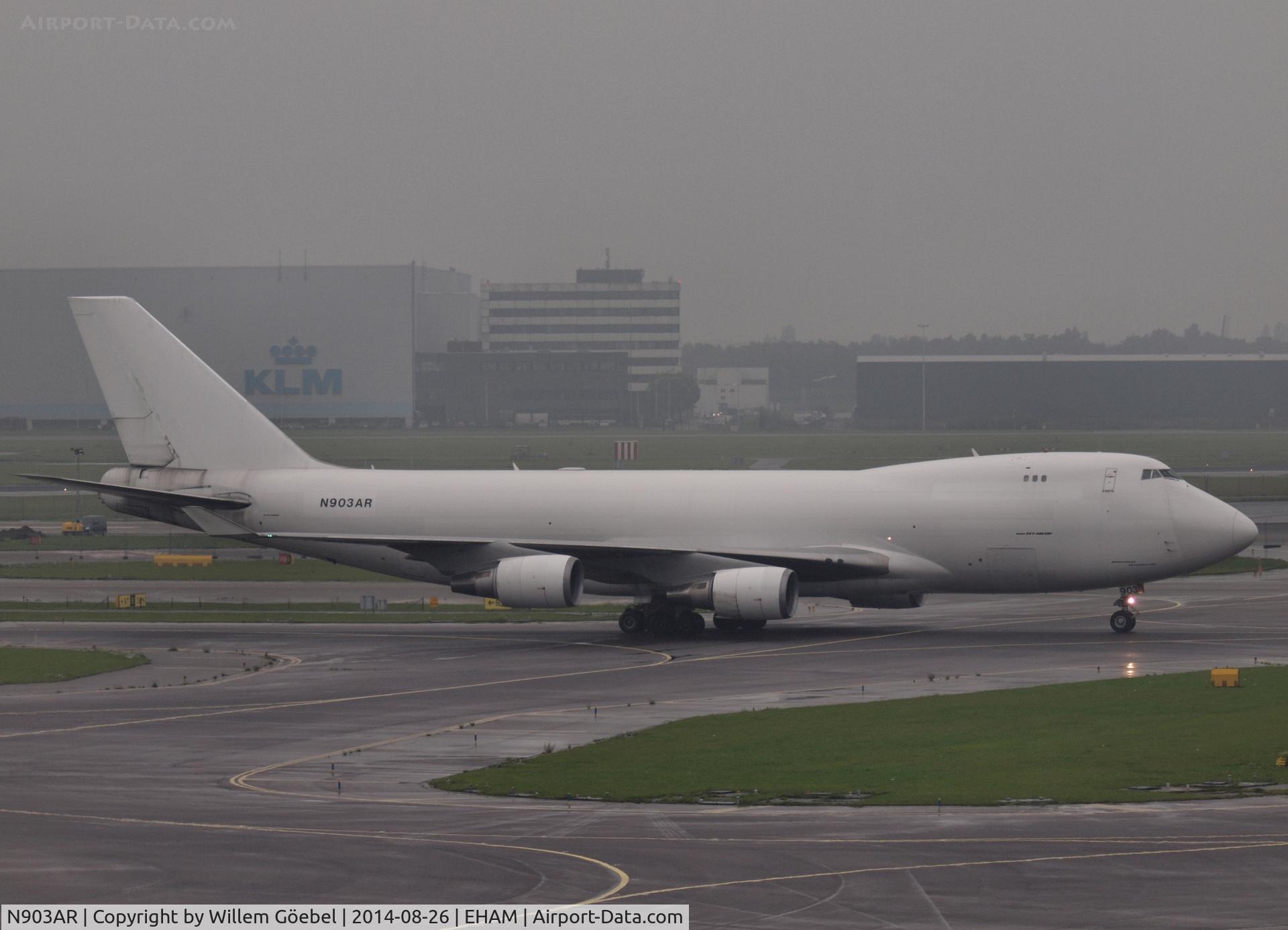 N903AR, 2002 Boeing 747-428F/ER/SCD C/N 33096, Taxi to the Cargo place