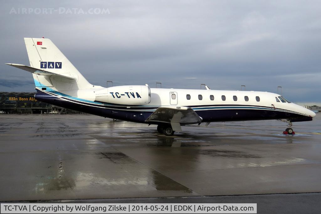 TC-TVA, 2009 Cessna 680 Citation Sovereign C/N 680-0263, visitor