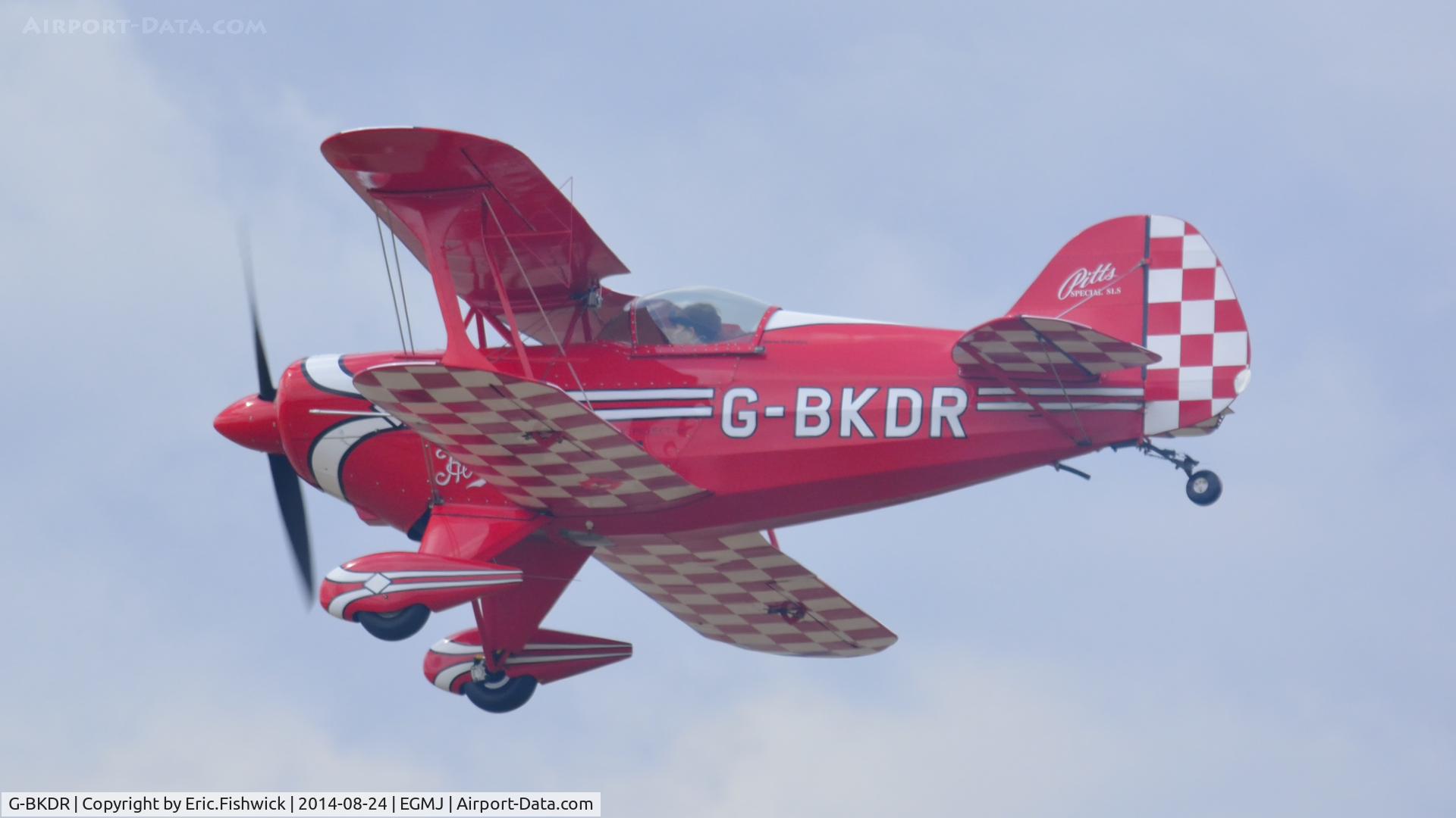 G-BKDR, 1982 Pitts S-1S Special C/N PFA 009-10654, 41. G-BKDR at a superb Little Gransden Air & Car Show, Aug. 2014.