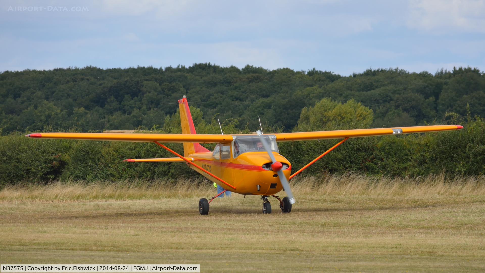 N3757S, 1963 Cessna 172E C/N 17250957, 3. N3757S at a superb Little Gransden Air & Car Show, Aug. 2014.