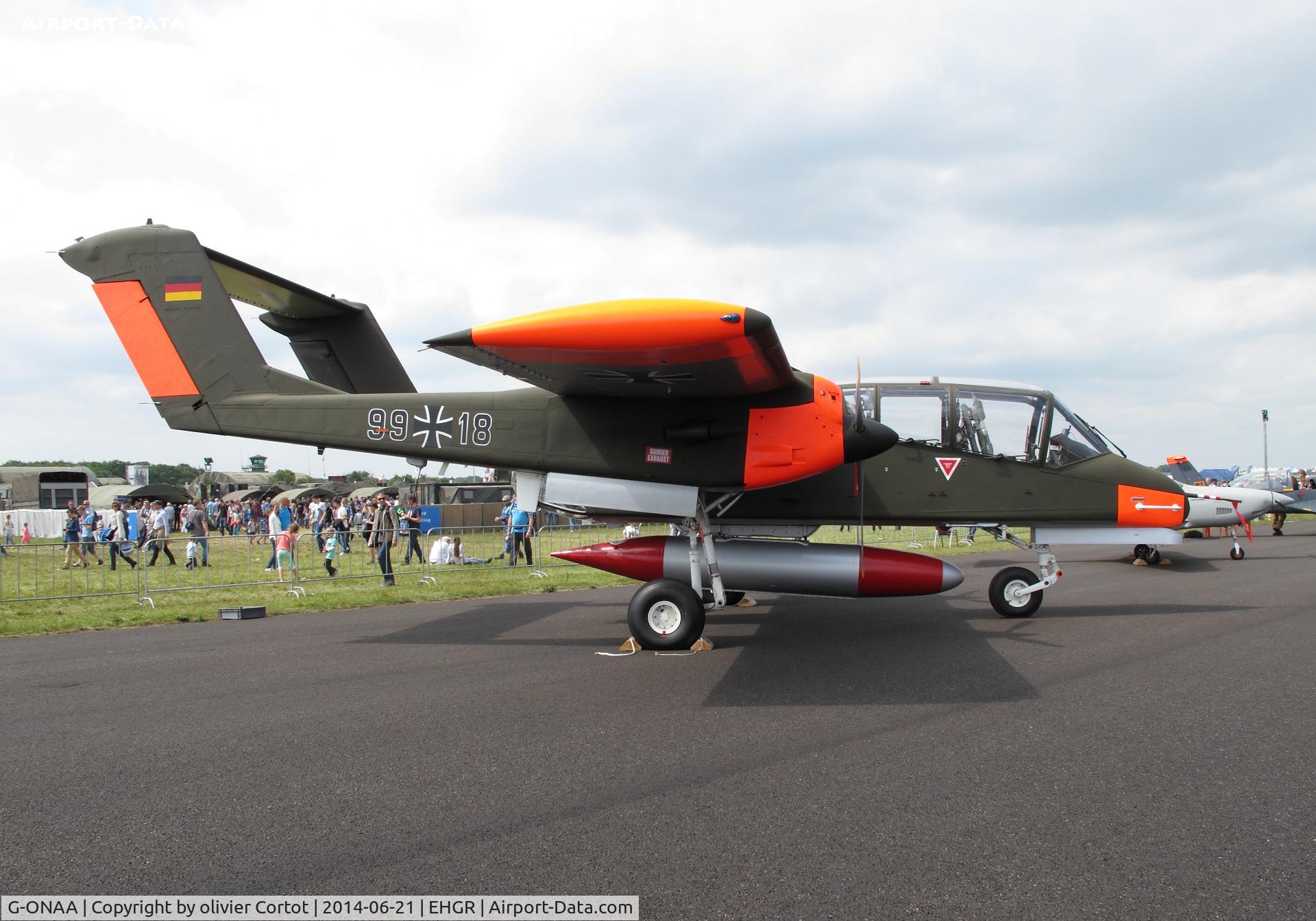 G-ONAA, 1971 North American OV-10B Bronco C/N 338-3, Gilze Rijen airshow