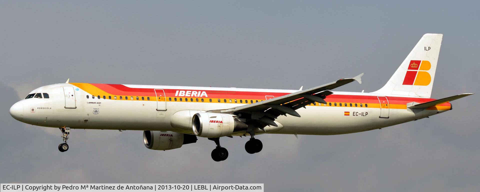 EC-ILP, 2002 Airbus A321-211 C/N 1716, Aeropuerto El Prat Barcelona