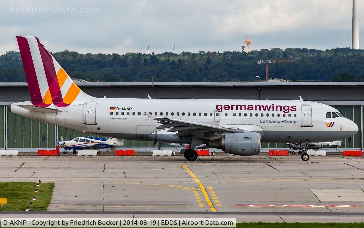 D-AKNP, 1999 Airbus A319-112 C/N 1155, taxying to the active