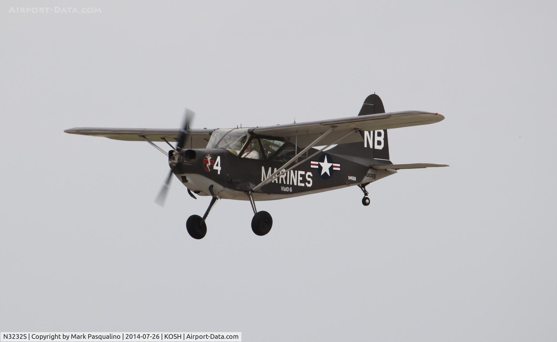 N3232S, 1945 Stinson L-5G Sentinel C/N 76-3597, Stinson L-5G
