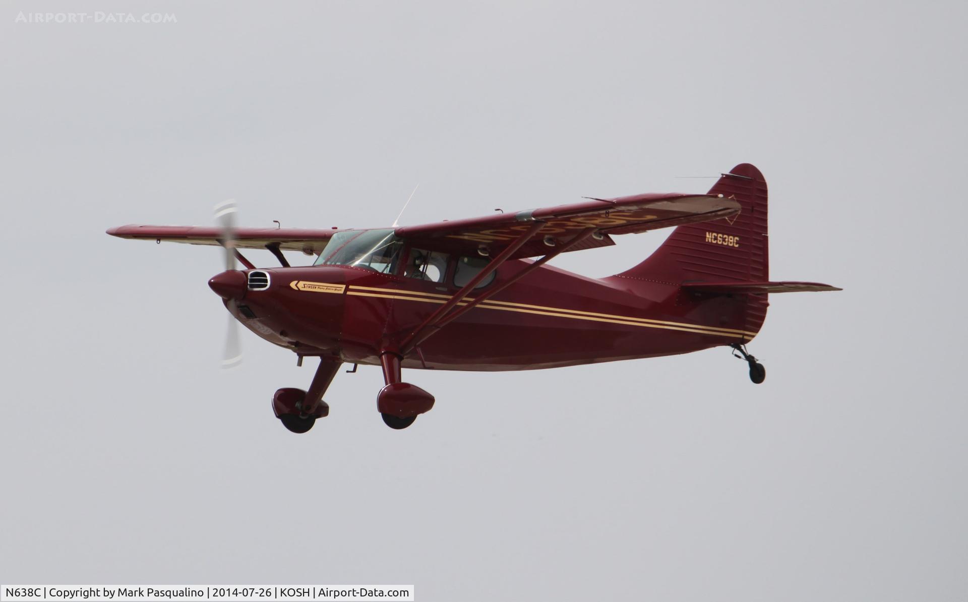 N638C, 1947 Stinson 108-3 Voyager C/N 108-3638, Stinson 108-3