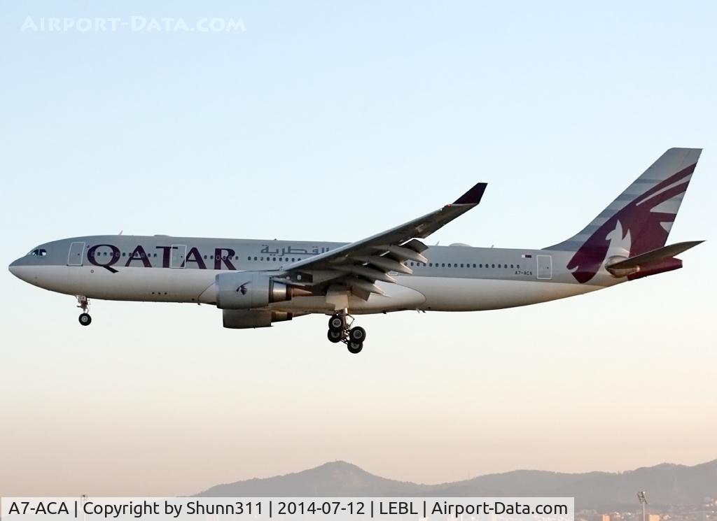 A7-ACA, 2002 Airbus A330-203 C/N 473, Landing rwy 25R