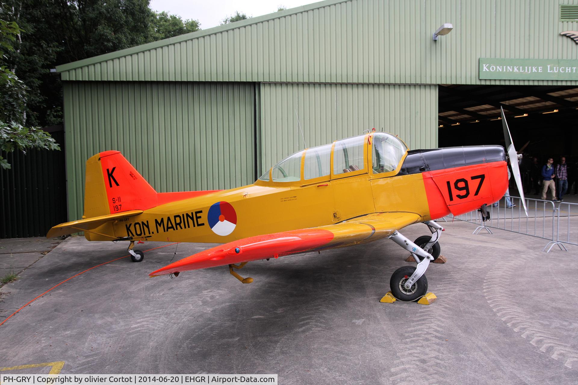 PH-GRY, Fokker S.11-1 Instructor C/N 6280, historic flight base