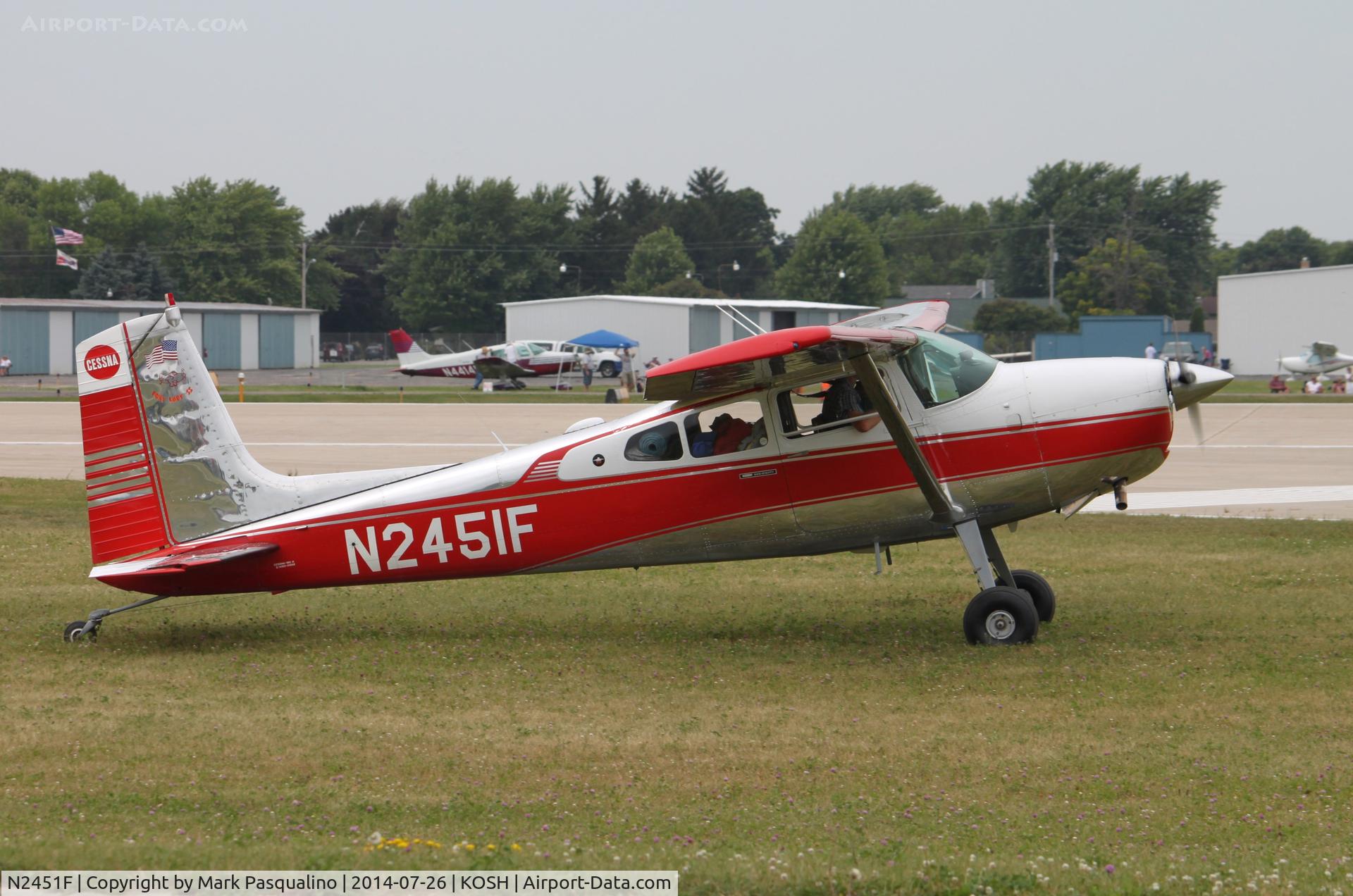 N2451F, 1965 Cessna 180H Skywagon C/N 18051652, Cessna 180H