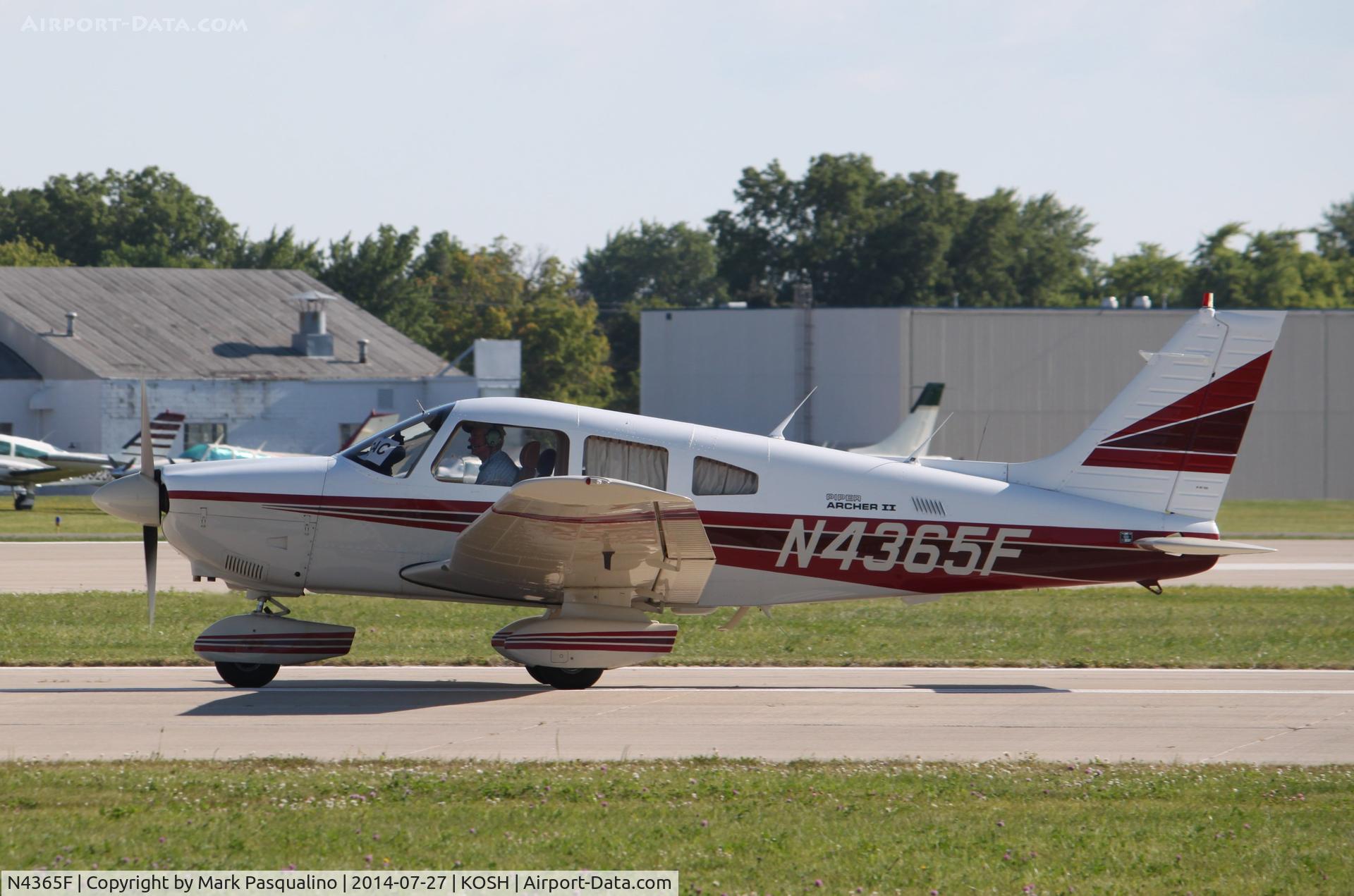 N4365F, 1984 Piper PA-28-181 Archer II C/N 28-8490082, Piper PA-28-181