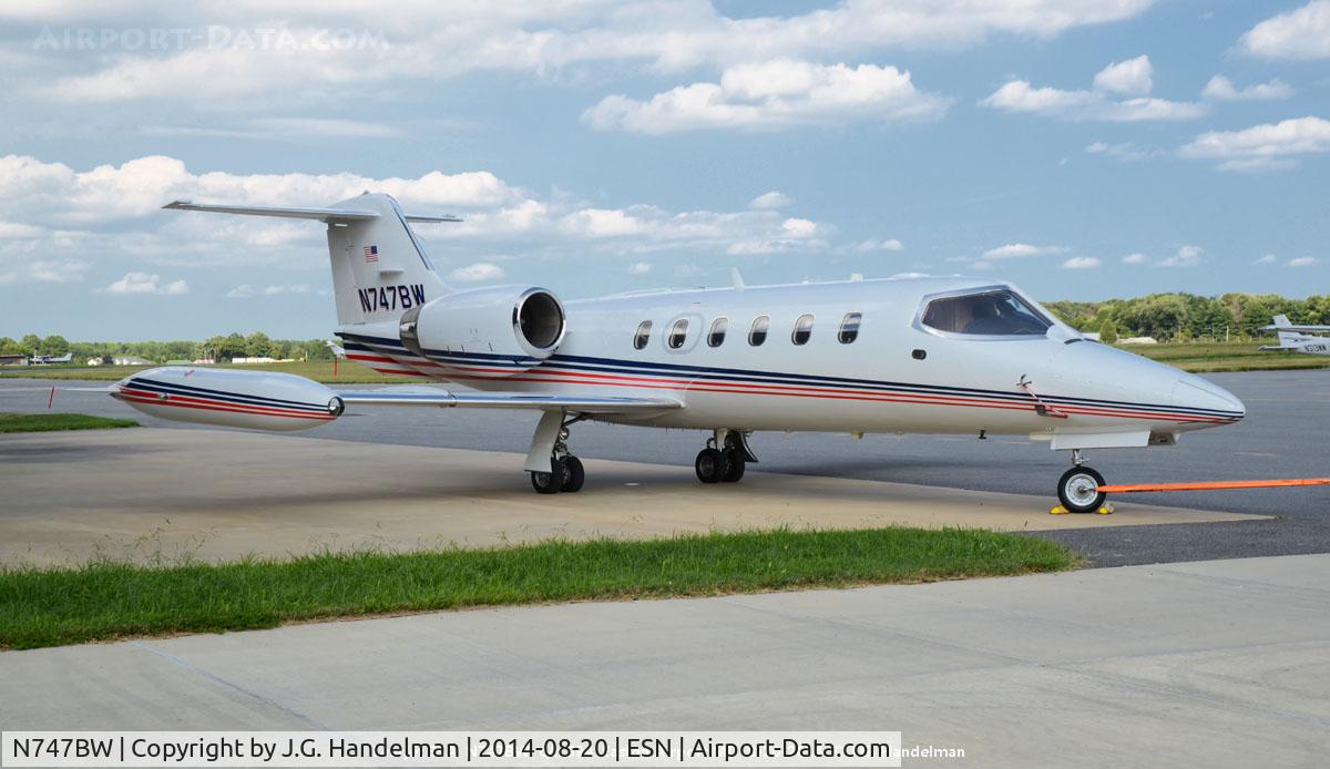 N747BW, 1984 Gates Learjet 35A C/N 594, At Easton MD.