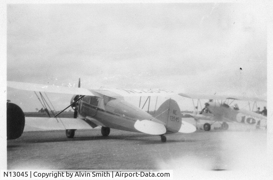 N13045, 1932 Waco UEC C/N 3675, Taken by my dad at the 1934 Air Races in Buffalo, NY
