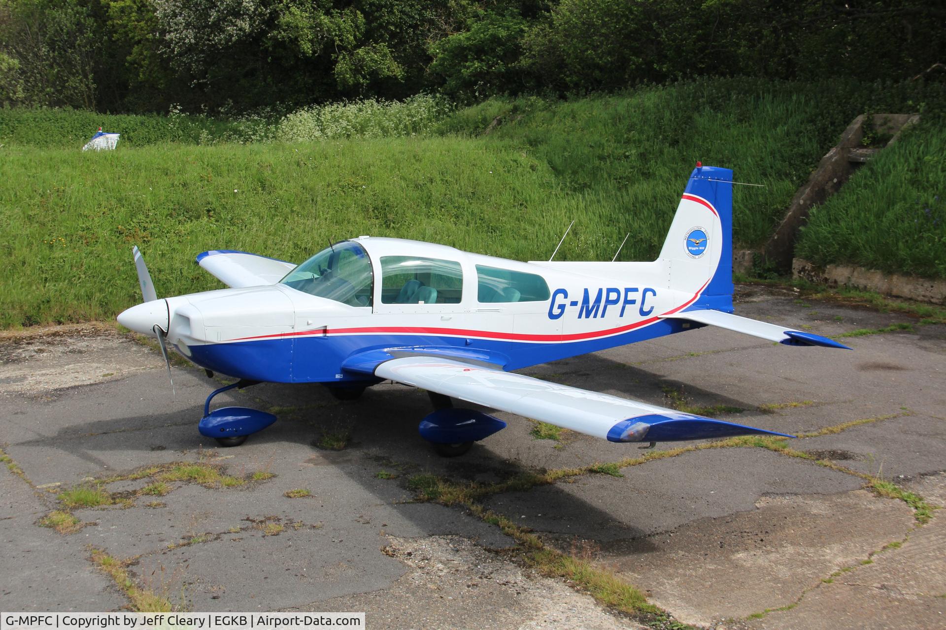 G-MPFC, 1978 Grumman American AA-5B Tiger C/N AA5B-0845, Metropolitan Police Flying Club, based at Biggin Hill.